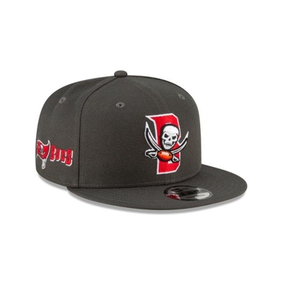 Red Tampa Bay Buccaneers Hat - New Era NFL Logo Mix 9FIFTY Snapback Caps USA7492361